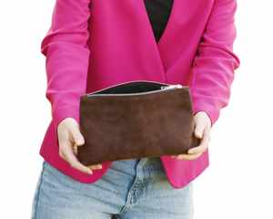 Bolsa de Maquillaje de Cuero Portátil Personalizada, Portaescobillas Multifuncional de Viaje, Impermeable con Cremallera, Vintage, para Neceser de Viaje - Product Image 4