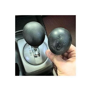 For Honda Civic FD6 Leather <b>Gear</b> <b>Knob</b> for Automatic Transmission 2006-2011 Models Compatible with VW Cars - Product Image 3