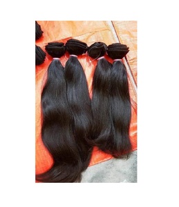 Paquets de cheveux humains vietnamiens bruts de gros, tissage de paquets de cheveux vierges à cuticules alignées, cheveux humains doublement étirés bon marché - Product Image 3