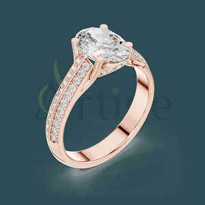 Bague de coordonnées 18K | Gravure personnalisée disponible - Product Image 1