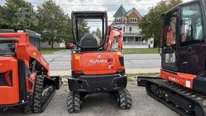 Mini excavatrices Kubota neuves et d'occasion Fournisseurs Construction sur chenilles et terrassement Excavatrices compactes-KX033-4 Mini Bagger Kubota - Product Image 2