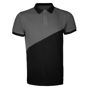 Sublimation de toile de coton à motif solide en polyester pour hommes pour polo pour un design personnalisé - Product Image 4