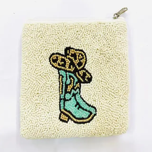 Recién llegado, bolso cruzado de moda para mujer de diseñador, bolsos hechos a mano con cuentas bordadas indias, bolsos de mano de glowin fashion - Product Image 2