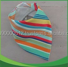 100% algodón orgánico poliéster polar bebé baberos bandana alimentación Baberos personalizados Baberos para bebés - Product Image 2