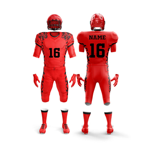 Nouveaux uniformes de football américain grande taille été séchage rapide respirant manches courtes anti-UV antibactérien personnalisé vente en gros OEM - Product Image 5