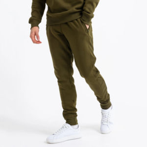 Conjunto de Sudadera y Pantalones de Chándal Unisex con Cremallera de un Cuarto, Personalizable con Logotipo, para Invierno, Sólido, 2 en 1, Transpirable, Informal, de Forro Polar, para Jogging, Venta al por Mayor - Product Image 4