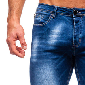 กางเกงยีนส์วินเทจของผู้ชายกางเกงระบายอากาศ - Product Image 1