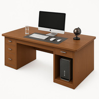 Popular con juegos de cajones, mesa Esports, mesa de ordenador práctica a la moda, mesa de escritura de almacenamiento de gran capacidad para dormitorio