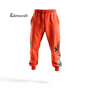 กางเกงวอร์มผ้าฟลีซพิมพ์ลายกลางทันสมัยสำหรับผู้ชายกางเกงจ็อกเกอร์แบบนุ่มใส่สบายเสื้อผ้าแนวสตรีทสวมใส่ในยิมวิ่งน้ำหนักปานกลางแห้งเร็ว - Product Image 2