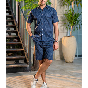 Ensembles Coordonnés Homme 100% Coton de Qualité Supérieure, Élégants, Respirants et Écologiques pour l'Été – Coupe Classique – Meilleures Ventes - Product Image 1