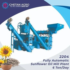 Planta de molino de aceite completamente automática de girasol Máquina de extracción de aceite comercial de semillas múltiples con capacidad de 10 toneladas y 6 toneladas al día - Product Image 2