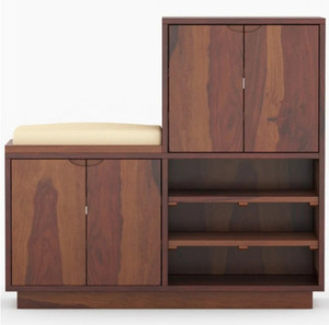 Estante de madera maciza y hierro personalizado hecho a mano, sala de estar de lujo moderna, espectáculo y almacenamiento para comedor, almacén y uso de lavandería - Product Image 3