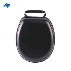 Nouvel étui rigide pour <span class=keywords><strong>casque</strong></span> Eva, sac personnalisé avec fermeture éclair, étuis rigides pour <span class=keywords><strong>casque</strong></span> Eva avec logo pour le rangement des câbles, écouteurs - Étui uniquement - Product Image 1