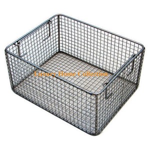 Storage Black Color <b>Basket</b> Iron <b>Mesh</b> Kitchenware Tabletop Designer Fancy Look Storage Organization Accessories Supplies - Product Image 5