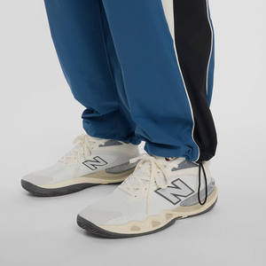 Ropa de calle personalizada de gran tamaño para hombre, pantalones de chándal acampanados, chaqueta, Panel lateral, pierna ancha, holgados, de algodón, informales, transpirables, pantalones de chándal - Product Image 5