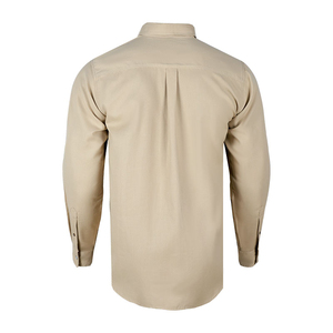 Flame Retardant Workwear Shirt Long Sleeve Cotton FR Safety Clothing Durable Industrial Protective Wear - Product Image 5