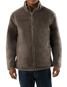 Veste matelassée en polaire polaire personnalisée avec fermeture éclair pour hommes veste polaire confortable et légère pour l'hiver tendance - Product Image 1