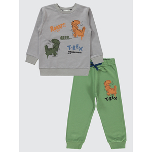 Chándal textil preescolar para niños Traje escolar cómodo y elegante - Product Image 1