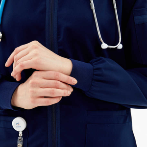 2025 Stitchmode vente en gros uniforme médical personnalisé veste d'infirmière uniformes d'hôpital ensemble de gommages unisexe - Product Image 5