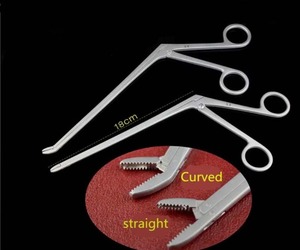 Juego de 2 piezas de fórceps de núcleo pulposo de acero inoxidable de la mejor calidad con logotipo personalizado, instrumentos quirúrgicos de SHU & COMPANY - Product Image 1