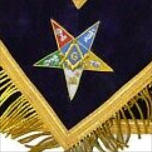Tablier de l'Ordre de l'étoile de l'Est Tablier maçonnique Regalia maçonnique - Product Image 6