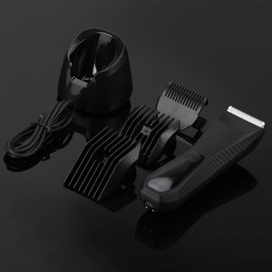 Tondeuse Électrique Étanche pour Hommes, pour les Poils du Corps et de la Zone Intime, avec Lames Céramiques Doubles Remplaçables pour le Rasage Pubien - Product Image 1