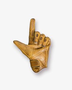 Guantes de motocicleta de cuero desgastado perforado encerado genuino, ciclismo de calle, carreras, deportes, esquí, gimnasio, ejercicio, montar en moto - Product Image 4