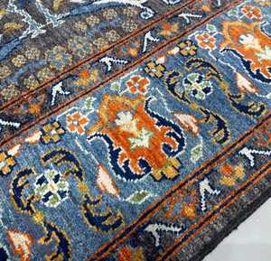 Tapis en laine oriental Oushak turc anatolien fait à la main 9 'x 12' ensembles personnalisables disponibles - Product Image 6