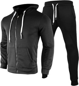 Vente chaude Hommes Zipper Survêtement Respirant Confortable Meilleure Fabrication À Capuche Tendance Active Wear Plus Size Options - Product Image 2