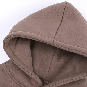 Survêtement vintage délavé à l'acide pour homme, pantalon de survêtement à capuche patchwork avec motif solide, ensemble streetwear pour la saison d'hiver - Product Image 2