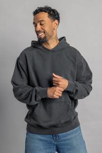 <b>Mens</b> Hoodies Oversized Unisex Acid Wash Hoodie Heavyweight <b>Fleece</b> Vintage Cotton Sweatshirt <b>Men</b> Women Streetwear Oem - Product Image 3