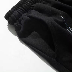 กางเกงขาสั้นออกกำลังกายผู้ชายแบบย้อมสีเอซิด รุ่นใหม่ล่าสุด ผ้าฝ้าย 100% เฟรนช์เทอร์รี่ บริการ OEM ผ้า Worsted ปรับแต่งได้ ป้องกันแสงแดด - Product Image 6