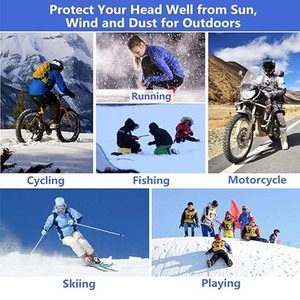 High Quality Printed Y2K Style Adults <b>Balaclava</b> Breathable Unisex for Outdoor Sports Cycling Hunting Motorcycle - Product Image 4