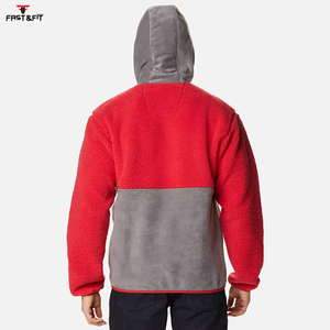 Custom Design Camouflage Formal Polyester <b>Sherpa</b> <b>Fleece</b> Long Sleeve Waterproof Windproof Breathable Bomber Jacket for <b>Men</b> - Product Image 4