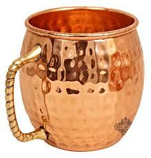 Hot Selling Solid Hammered Metal Copper <b>Moscow</b> <b>Mule</b> <b>Mug</b> Custom Royal Copper Drinkware Wholesale Home Hotel Restaurants Bar - Product Image 6