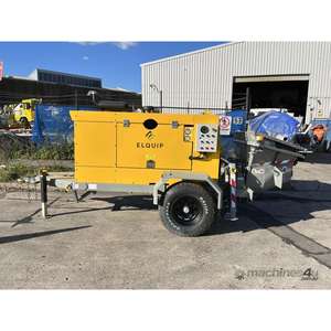 Pompe à béton diesel Jacon 2025 S63 avec moteur et composants essentiels de roulement pour les industries de la construction - Product Image 5