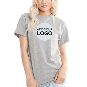 T-shirt court à manches longues pour femme, personnalisé avec broderie, faible MOQ, en maille côtelée douce - Product Image 1