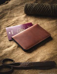 <b>Passport</b> Wallet Case <b>Holder</b> Cover-vegetable Leather Felt Travel Cardholder Card Id <b>Documents</b> Personalized <b>Holder</b> LPH-0026 - Product Image 1