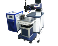 Machine de soudage laser pour la réparation de moules métalliques 200W 300W 400W avec plateforme élévatrice, machine de réparation de moules au laser à fibre