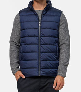 เสื้อแจ็คเก็ตพัฟเฟอร์ผู้ชายขายดีสำหรับฤดูหนาว ไซส์ใหญ่ คอสูง เสื้อโค้ทผู้ชาย ขายส่งเสื้อแจ็คเก็ตพัฟเฟอร์ - Product Image 2