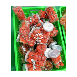 Gran oferta, fresas liofilizadas de Loto Azul, bocadillo de fresa liofilizado crujiente y sabroso en cualquier momento - Product Image 1