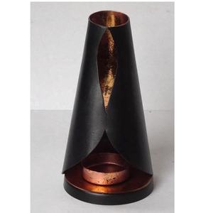 Portavelas de luz de té, portavelas con forro de lámina dorada, portavelas de Navidad, decoración del hogar, artesanías de Metal, decoración de Navidad - Product Image 4