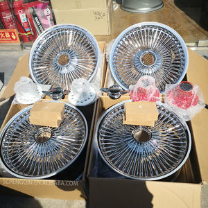 ล้อแม็กซ์ซี่ลวดสำหรับรถยนต์นั่งส่วนบุคคล ขนาด 20 22 24 26 นิ้ว ผลิตจากโรงงาน ล้อแม็กซ์ซี่ลวดอัลลอยด์ชุบโครเมียม - Product Image 4