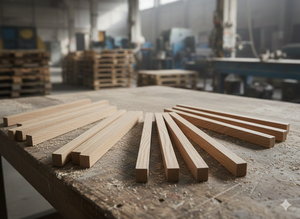 Parquet en chêne industriel standard 22,85 mm |   Bois franc d'ingénierie en chêne ukrainien |   Revêtement de sol robuste pour cuisine, classement ABCD - Product Image 6