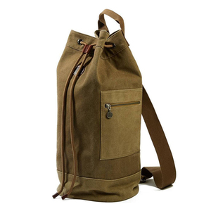 Sac de voyage unisexe en toile, forme baril |   Entraînement en salle de sport pour une utilisation en extérieur |   Sac de transport haut de gamme à prix d'usine 2026 |   Produit d'usage quotidien unisexe Inde - Product Image 2