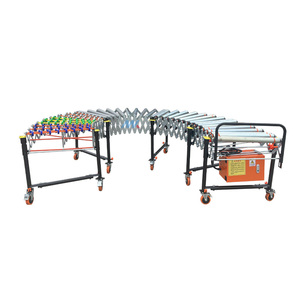Satılık hareketli zincir tahrikli Powered Skate tekerlek masa gıda sistemi maliyeti genişletilebilir palet yerçekimiyle taşımalı makaralı konveyör kaldırma tablosu - Product Image 3