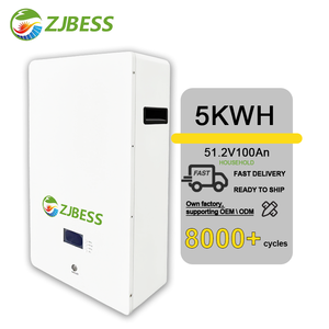 Sistema <span class=keywords><strong>de</strong></span> Energí<span class=keywords><strong>a</strong></span> Solar <span class=keywords><strong>de</strong></span> 48v 51.2v para Uso Doméstico, Inversor <span class=keywords><strong>de</strong></span> 51.2V 5KWH 10KWH, Baterí<span class=keywords><strong>a</strong></span> <span class=keywords><strong>de</strong></span> Litio IP65 con Certificación MSDS, Montaje en Pared - Product Image 5