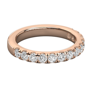 Bague pour femme en or 14 carats avec diamant de laboratoire - Product Image 3