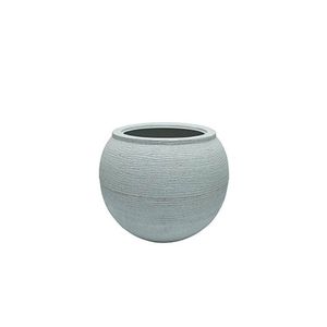 Jarrón Esférico Graffito 38x46 - Cemento - Product Image 1