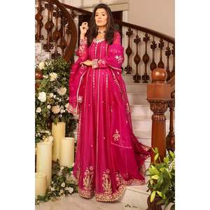 Conjunto de Traje para Mujer Star Shine Kalidaar con Dupatta y Pantalones - Product Image 1